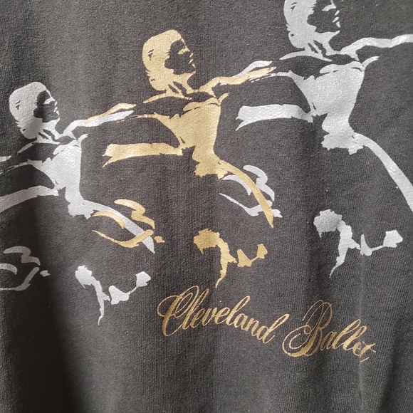 Vintage Cleveland Ballet Crewneck Sweatshirt, One Size, Unisex - Picture 3 of 6